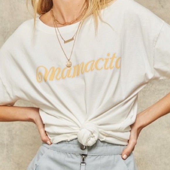Mamacita Vintage Print Graphic Tee - Picture 2 of 2